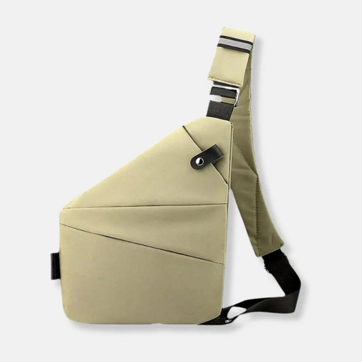 Wodoodporna torba crossbody unisex. Bezpieczna, z ergonomicznym paskiem.