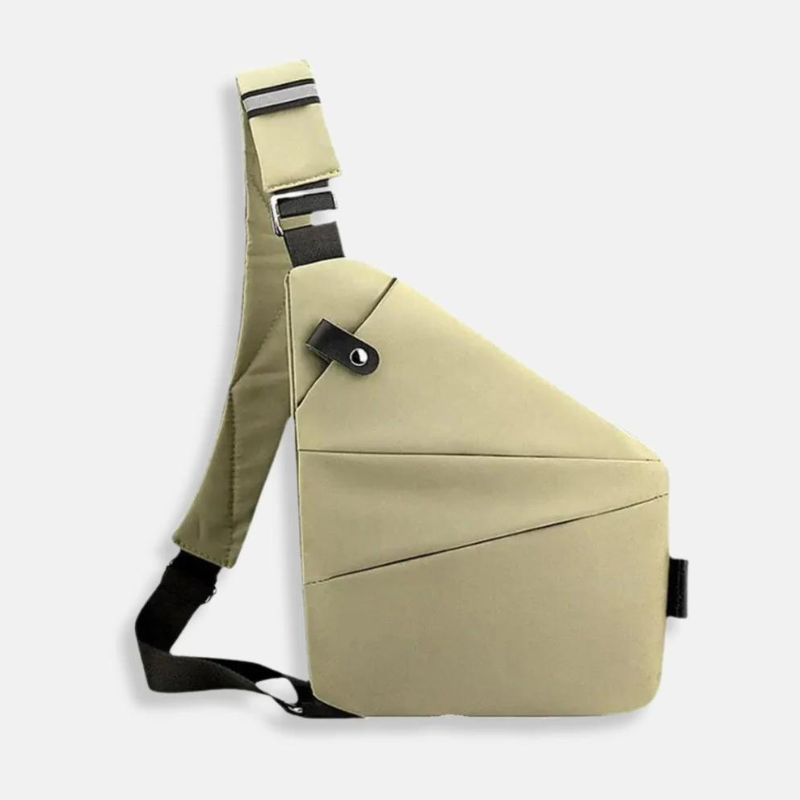 Funkcjonalna, antykradzieżowa torba unisex. Wodoodporna, idealna na miejskie wycieczki.
