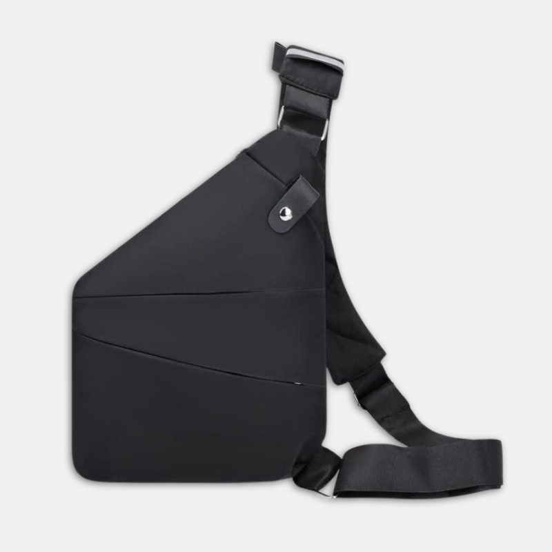 Saszetka crossbody unisex, wodoodporna. Bezpieczna, z organizerem na codzienne niezbędniki.