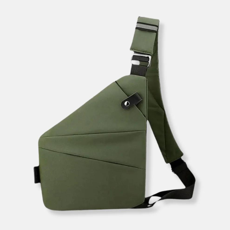 Wodoodporna torba na ramię antykradzieżowa. Unisex, idealna na deszczowe dni.