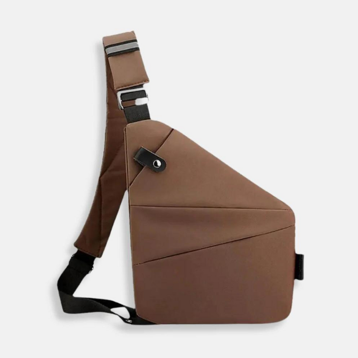Miejska torba unisex. Wodoodporna, antykradzieżowa, z systemem szybkiego dostępu.