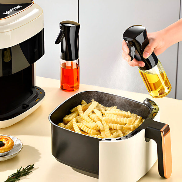 Vaporisateur de cuisine universel élégant et ergonomique en acier inoxydable pour une cuisson précise avec contrôle total.