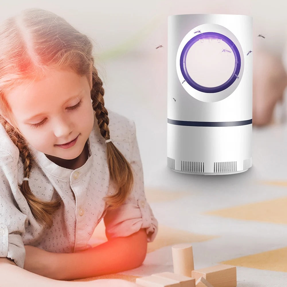 Pułapka na komary do użytku zewnętrznego z siatką elektryczną, skuteczna i bezpieczna, idealna do ogrodu i na patio.