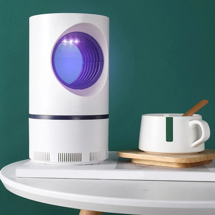 Pułapka na komary do użytku zewnętrznego z siatką elektryczną, skuteczna i bezpieczna, idealna do ogrodu i na patio.