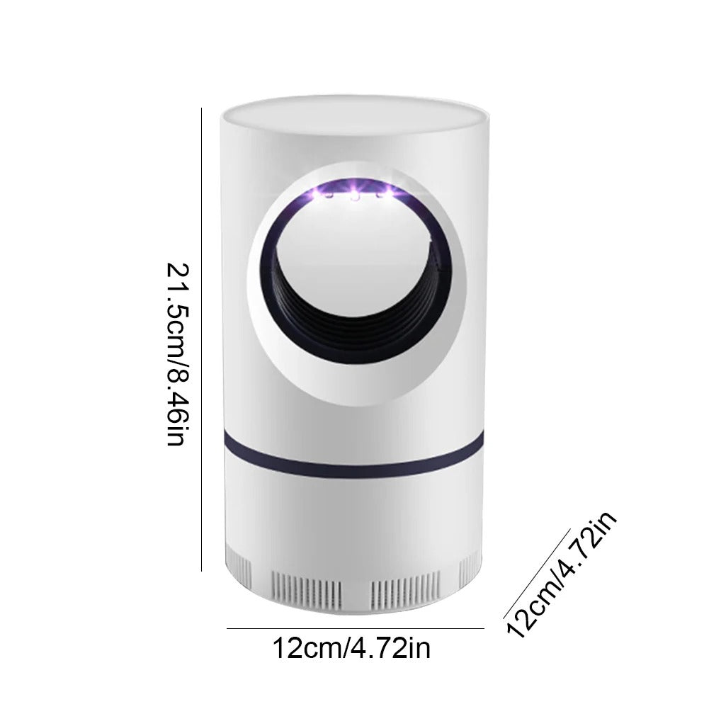 Pułapka na komary do użytku zewnętrznego z siatką elektryczną, skuteczna i bezpieczna, idealna do ogrodu i na patio.